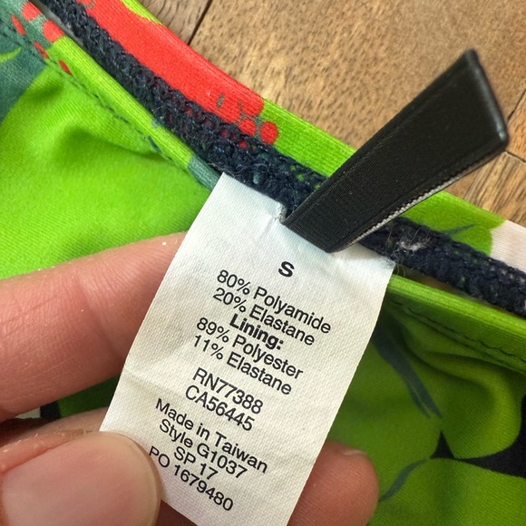 J. Crew Ratti Bikini Rashguard Set Small - Picture 5 of 15